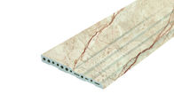 Lightweight PVC Foam Skirting Board Profiles For Shopping Malls Decor